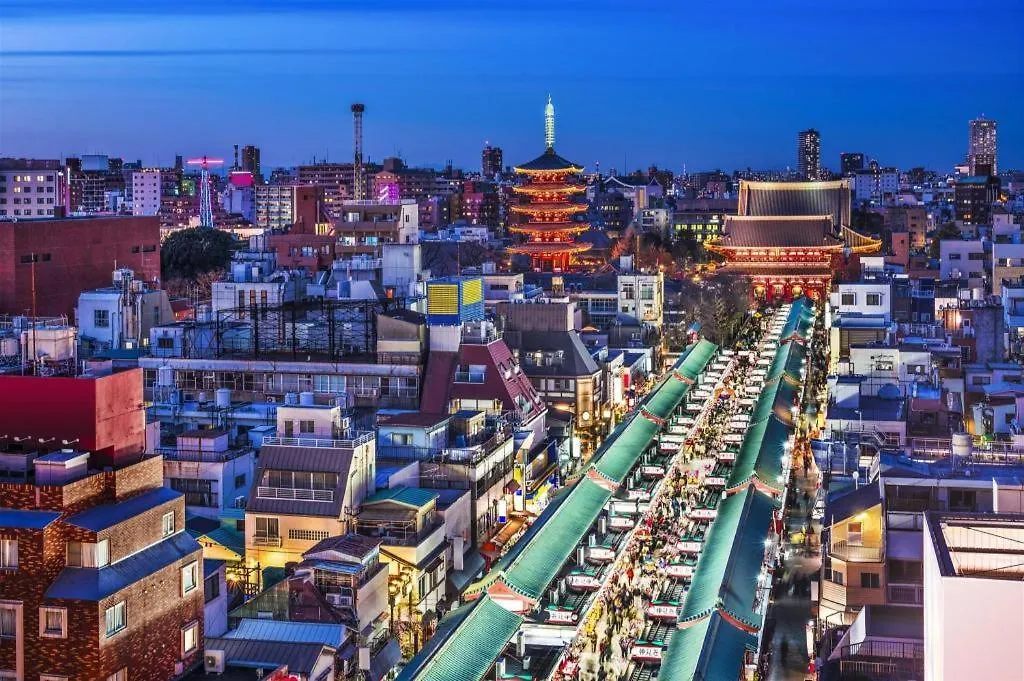 Hotel Ann Asakusa Prefektura Tokio